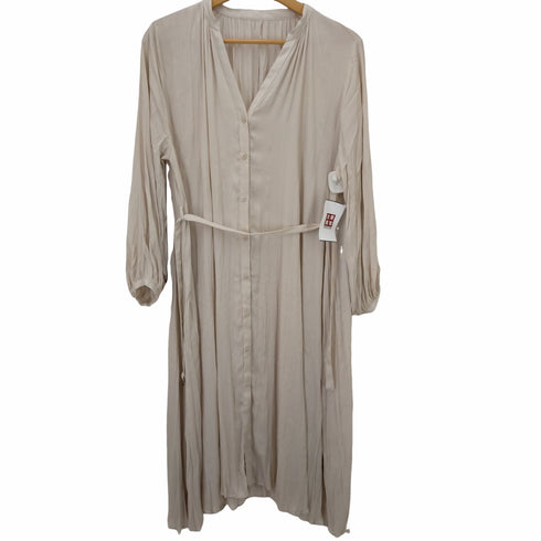 リエンダ rienda Washer pleats J ワッシャープリーツシャツワンピース レディース FREE