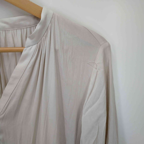 リエンダ rienda Washer pleats J ワッシャープリーツシャツワンピース レディース FREE