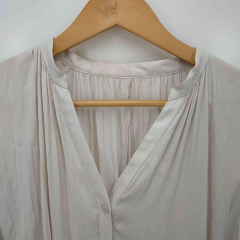 リエンダ rienda Washer pleats J ワッシャープリーツシャツワンピース レディース FREE