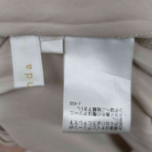 リエンダ rienda Washer pleats J ワッシャープリーツシャツワンピース レディース FREE