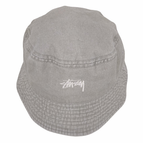 ステューシー Stussy ロゴ刺繍 バケットハット メンズ L/XL