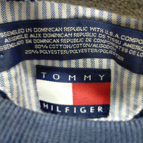 トミーヒルフィガー TOMMY HILFIGER ロゴプリントスウェットプルオーバー メンズ XL