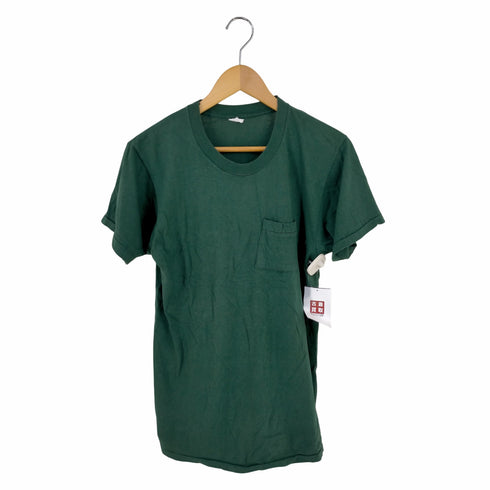 フルーツオブザルーム FRUIT OF THE LOOM 80S シングルステッチ 無地 ポケット S/S TEE メンズ import:L