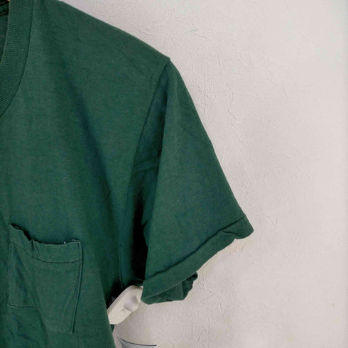 フルーツオブザルーム FRUIT OF THE LOOM 80S シングルステッチ 無地 ポケット S/S TEE メンズ import:L