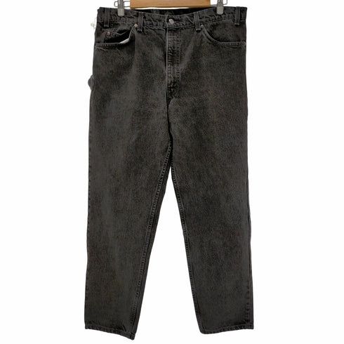 リーバイス Levis USA製 550 後染めブラックデニムパンツ メンズ W38