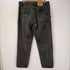 リーバイス Levis USA製 550 後染めブラックデニムパンツ メンズ W38