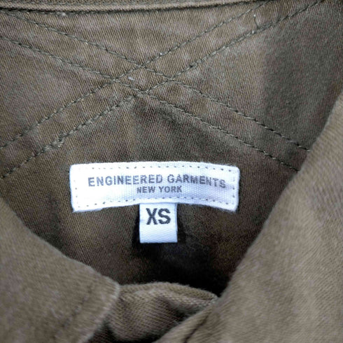 エンジニアードガーメンツ Engineered Garments Field Shirt Reversed Sateen メンズ JPN:XS