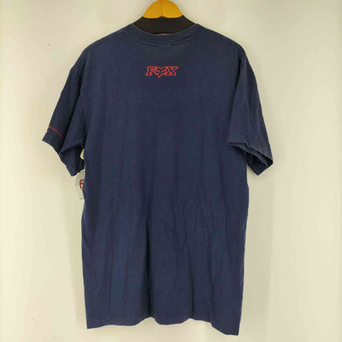 フィックス fox MADE IN USA フロントラバープリントTシャツ メンズ import:M