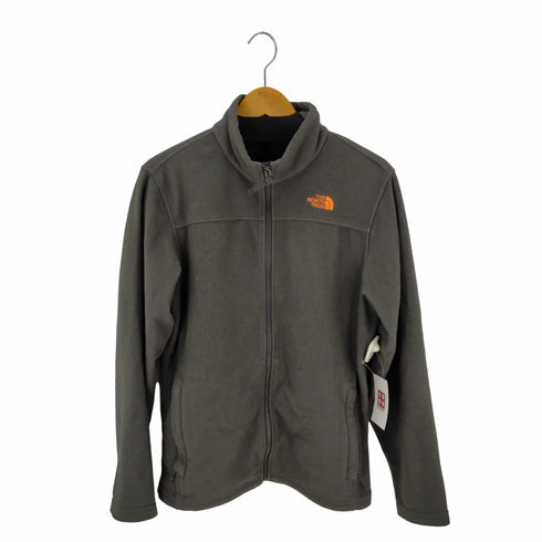 ザノースフェイス THE NORTH FACE ロゴ刺繍ジップアップフリースジャケット メンズ XL