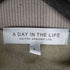 アデイインザライフユナイテッドアローズ A day in the life UNITED ARROWS 裏起毛 スエードクルーネックブルオーバー メンズ L