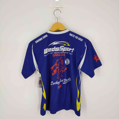 WEDSSPORT レーシング S/S TEE メッシュ ドライTシャツ メンズ import:XS