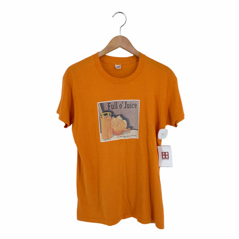 ヘインズ Hanes 70S USA製 シングルステッチ グラフィックプリント Tシャツ メンズ import:L