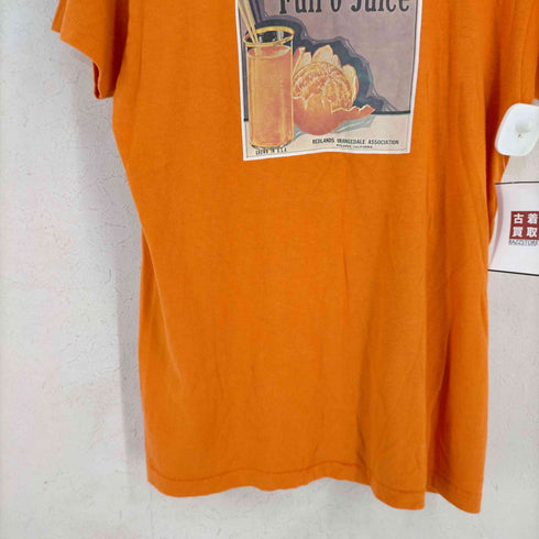 ヘインズ Hanes 70S USA製 シングルステッチ グラフィックプリント Tシャツ メンズ import:L