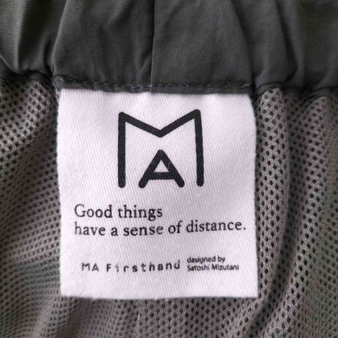 MA FIRSTHAND ナイロンイージーパンツ メンズ JPN:L
