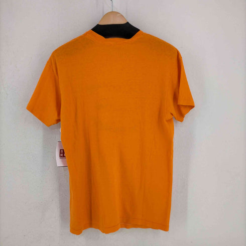 ヘインズ Hanes 70S USA製 シングルステッチ グラフィックプリント Tシャツ メンズ import:L