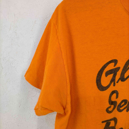 ヘインズ Hanes 70S USA製 シングルステッチ グラフィックプリント Tシャツ メンズ import:L