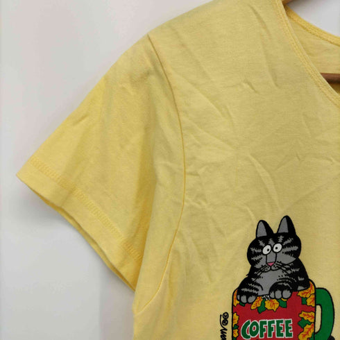 クレイジーシャツ CRAZY SHIRTS VINTAGE Hawaii キャット マグカップ プリント Tシャツ メンズ import:S