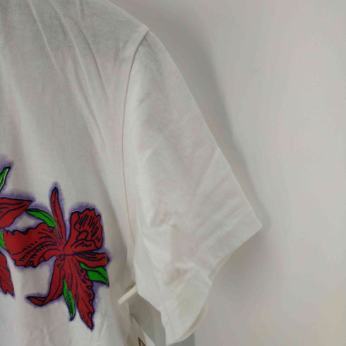 ハリウッドランチマーケット HOLLYWOOD RANCH MARKET プリント S/S TEE ハイビスカス メンズ 2