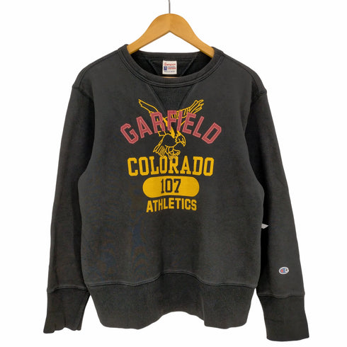 チャンピオン Champion 復刻 ランタグ GARFIELD プリントスウェット メンズ import:M