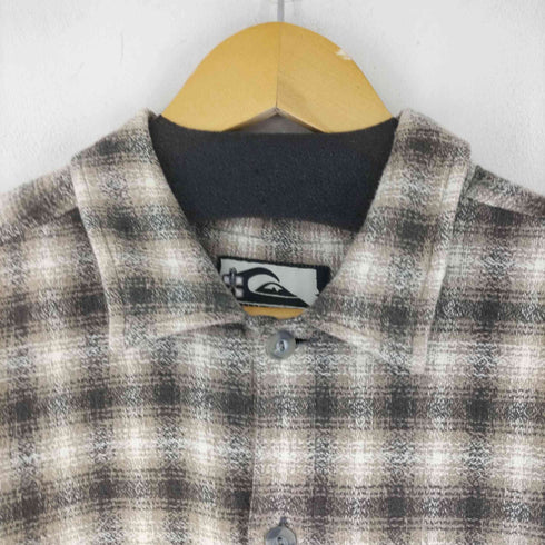 クイックシルバー Quiksilver 90s-00s L/S チェックシャツ メンズ JPN:L