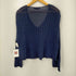 ザラ ZARA Vネック ローゲージニット レディース import:S