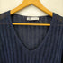 ザラ ZARA Vネック ローゲージニット レディース import:S