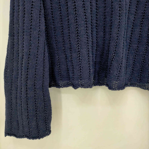 ザラ ZARA Vネック ローゲージニット レディース import:S