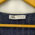 ザラ ZARA Vネック ローゲージニット レディース import:S