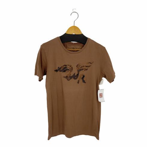 リプレイ REPLAY 異素材切替プリント S/S TEE メンズ import:L