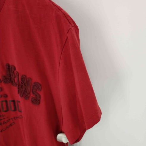 リプレイ REPLAY フェルトロゴ S/S TEE メンズ import:L