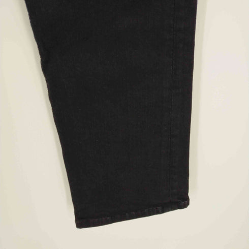 マザーデニム MOTHER DENIM High Waisted Rider Ankle Jeans ブラックスキニーデニムパンツ レディース US:23