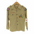 フルギ BOYSCOUTS OF AMERICA OFFICIAL YOUTH SHIRT USA製 ボーイスカウト ワッペン シャツ メンズ import:L