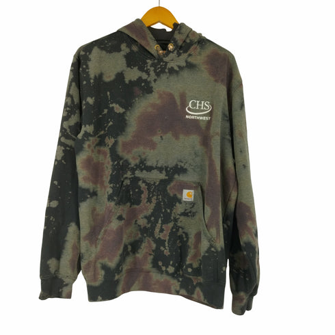 カーハート Carhartt フロント刺繍 タイダイフーディ メンズ import:L