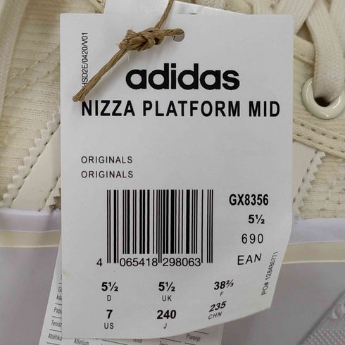 アディダス adidas NIZZA PLATFORM MID レディース JPN:24