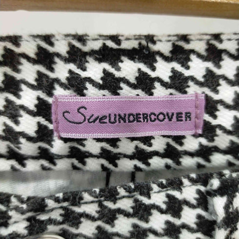 スーアンダーカバー Sue UNDERCOVER 千鳥格子 ストレッチスキニーパンツ レディース JPN:2