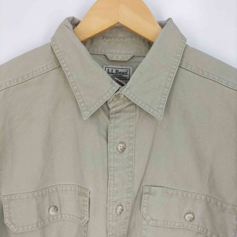 エルエルビーン L.L.Bean コットン長袖ワークシャツ メンズ import:L