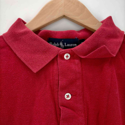 ラルフローレン RALPH LAUREN USA製 ポニー刺繍 半袖ポロシャツ メンズ import:M