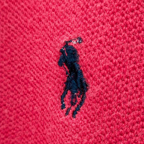 ポロバイラルフローレン Polo by RALPH LAUREN ポニー刺繍 長袖ポロシャツ メンズ import:L