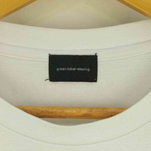 グリーンレーベルリラクシング GREEN LABEL RELAXING オーガニックポンチ クルーネック 半袖 カットソー メンズ JPN:L
