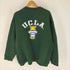 ユーシーエルエー UCLA 両面 フロッキープリント クルーネックスウェット メンズ import:XL
