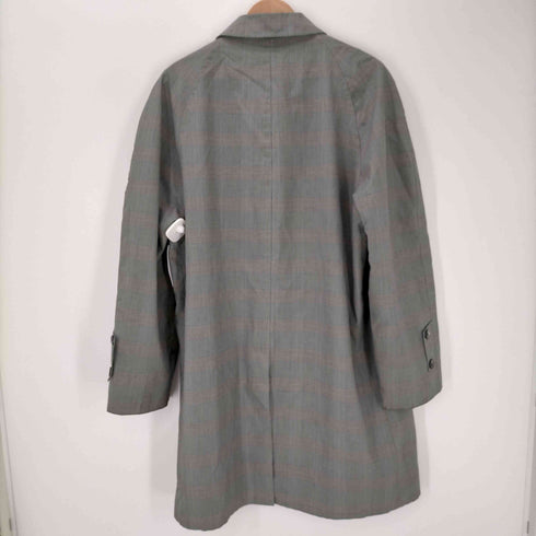 best coat company VINTAGE 裏地総柄 切替 ステンカラーコート メンズ import:M