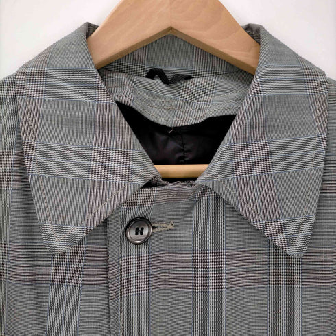 best coat company VINTAGE 裏地総柄 切替 ステンカラーコート メンズ import:M
