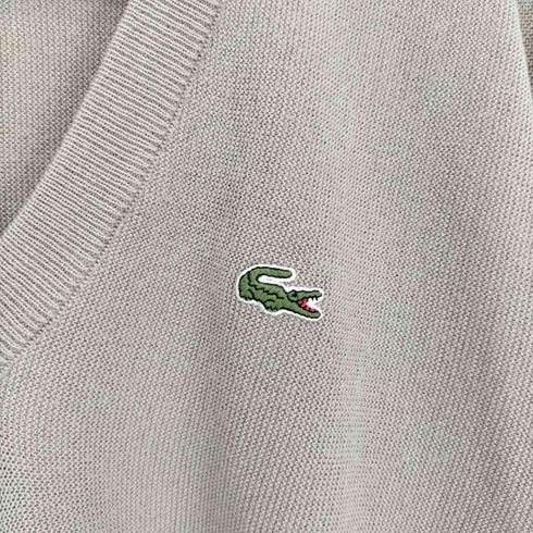 シュミーズ ラコステ CHEMISE LACOSTE アクリル Vネック ニット メンズ FR 4