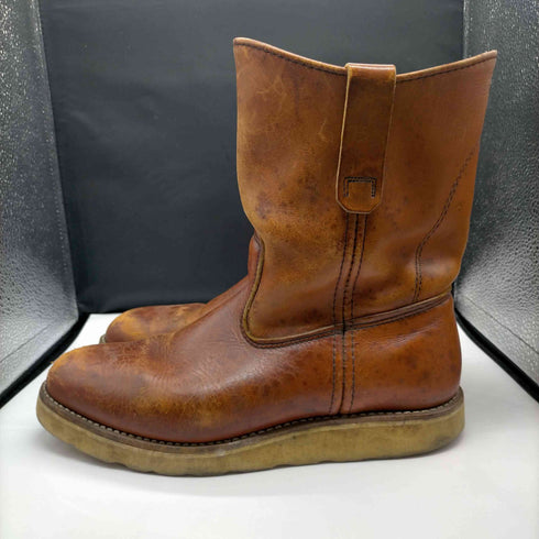 レッドウィング RED WING 90S USA製 ペコスブーツ 犬刺繍タグ メンズ US:7 7E