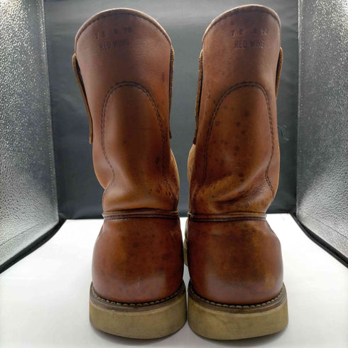 レッドウィング RED WING 90S USA製 ペコスブーツ 犬刺繍タグ メンズ US:7 7E