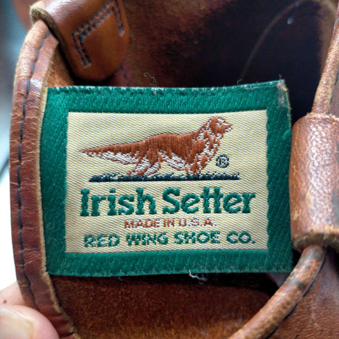 レッドウィング RED WING 90S USA製 ペコスブーツ 犬刺繍タグ メンズ US:7 7E