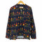 フルギ Cemptation VINTAGE 開襟 ボトル柄 L/S シャツ メンズ import:M