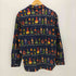 フルギ Cemptation VINTAGE 開襟 ボトル柄 L/S シャツ メンズ import:M