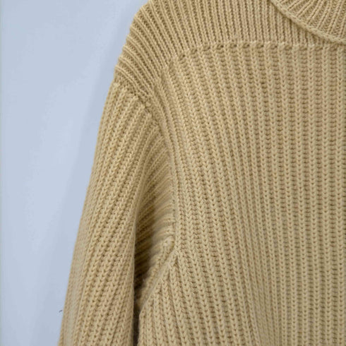 ALLEN SOLLY LONDON イングランド製 ローゲージクルーネックニット メンズ