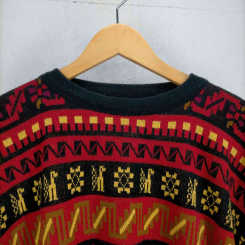 TODAY 総柄ニット メンズ JPN:XL